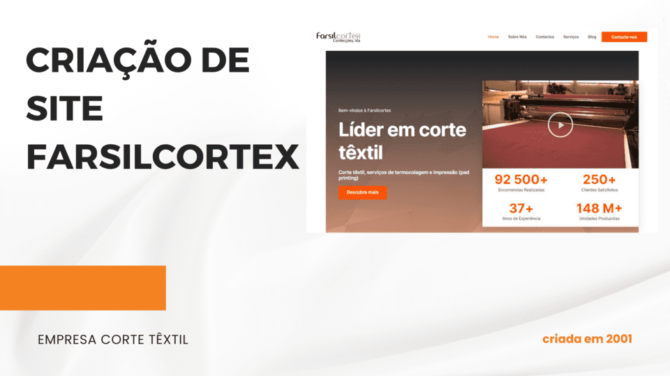 Criação de site farsilcortex